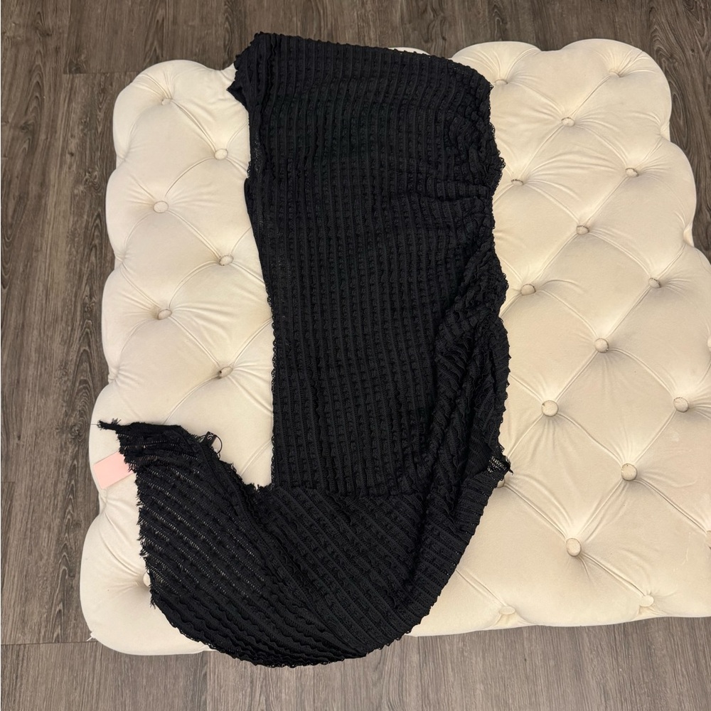 Micas One Shoulder Asymmetrical Midi Dress